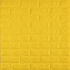 3D панель самоклеющаяся кирпич Желтый 700x770x7мм (010-7) SW-00000049