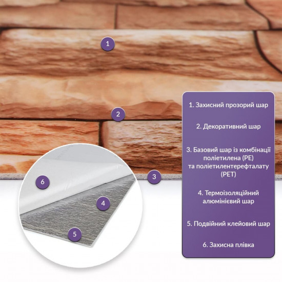 Самоклеящаяся стеновая PET плитка 600*300*2mm (D) SW-00002329 Самоклеящаяся стеновая PET плитка 600*300*2mm (D) SW-00002329