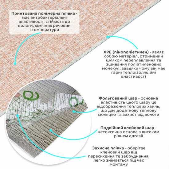 Обои самоклеющиеся бежевый меланж 2800*500*2,5мм (D) SW-00002018 Обои самоклеющиеся бежевый меланж 2800*500*2,5мм (D) SW-00002018