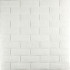 3D панель самоклеющаяся кирпич Белый 700х770х3мм (001-3) SW-00000174