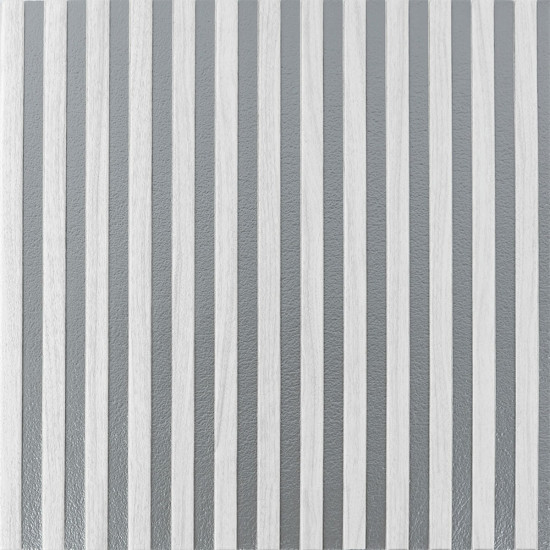 Панель-рейка White and Silver 665*665*5мм (D) SW-00002531