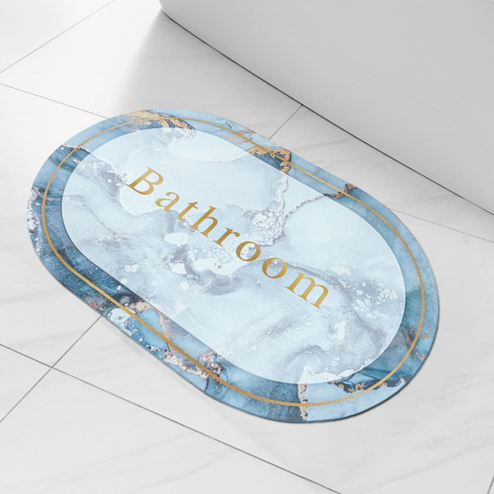 Влагопоглощающий коврик мрамор "Bathroom" 38*58CM*3MM (D) SW-00001569 Влагопоглощающий коврик мрамор "Bathroom" 38*58CM*3MM (D) SW-00001569