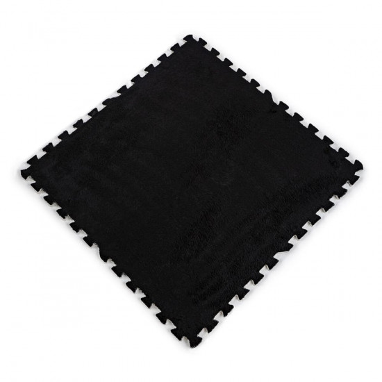Підлога-пазл плюшевий ЧОРНИЙ 60*60*1cm (D) SW-00002079 Підлога-пазл плюшевий ЧОРНИЙ 60*60*1cm (D) SW-00002079