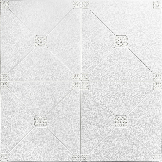 Самоклеющаяся декоративная потолочно-стеновая 3D панель плитка 700x700x4.5мм (164) SW-00000181 Самоклеющаяся декоративная потолочно-стеновая 3D панель плитка 700x700x4.5мм (164) SW-00000181