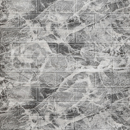 R061-2 Панель стеновая в рулоне 3D 700мм*3,08м*2мм мрамор чёрный (D) SW-00002536 R061-2 Панель стеновая в рулоне 3D 700мм*3,08м*2мм мрамор чёрный (D) SW-00002536