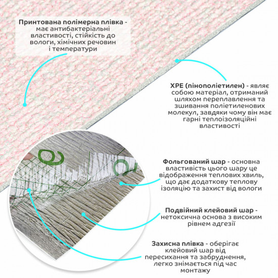 Обои самоклеющиеся 2800*500*2,5мм YM-04 PINK WHITE (D) SW-00002024 Обои самоклеющиеся 2800*500*2,5мм YM-04 PINK WHITE (D) SW-00002024