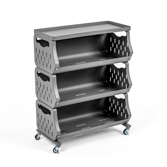 Стеллаж универсальный для хранения трехъярусный 60*30*77см SW-00002259 Стеллаж универсальный для хранения трехъярусный 60*30*77см SW-00002259