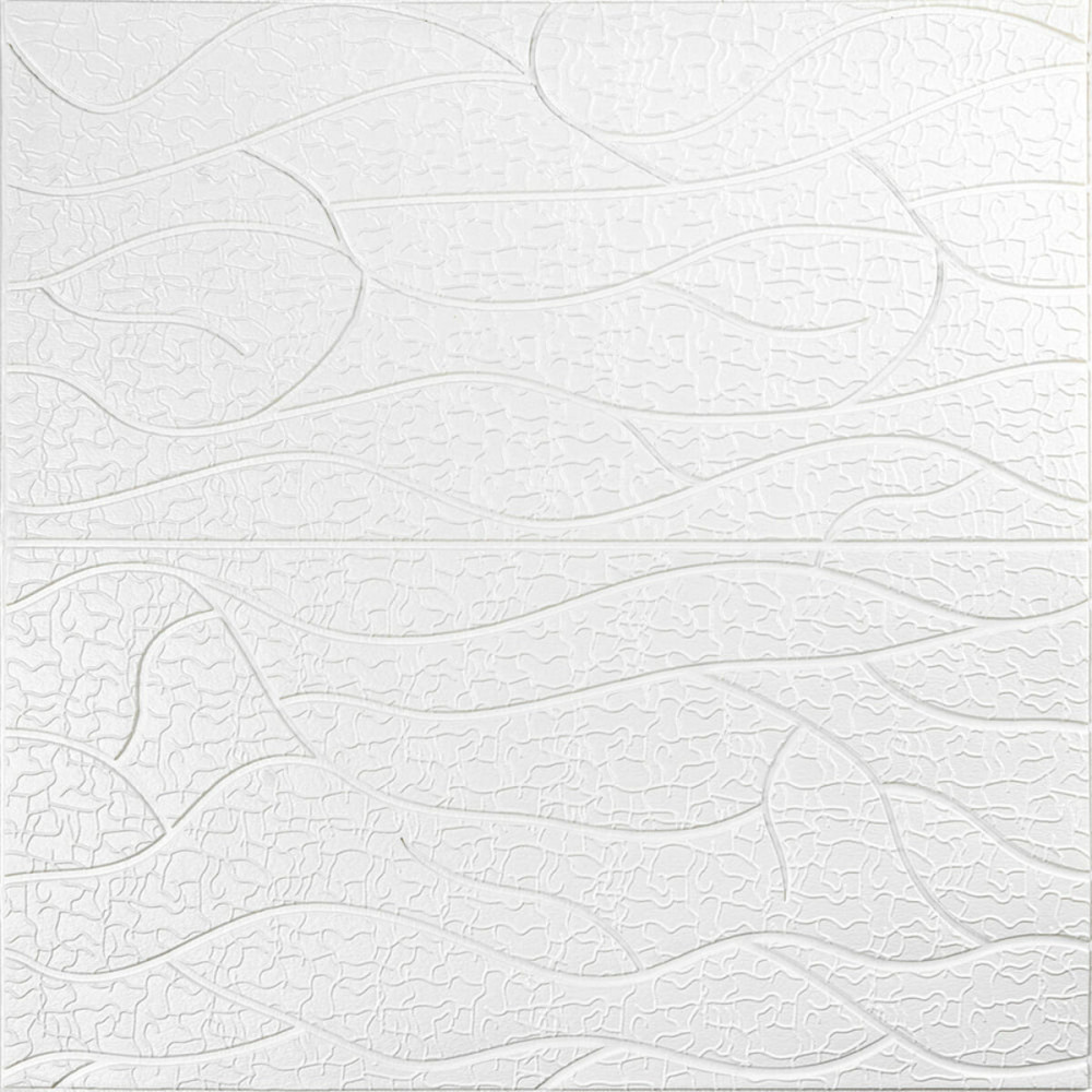 Панель 3D WHITE 700*700*6mm (D) SW-00001948