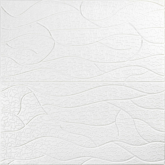 Панель 3D WHITE 700*700*6mm (D) SW-00001948