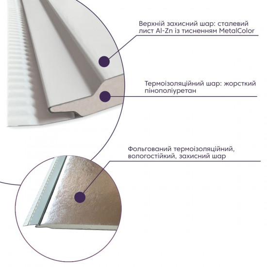 Фасадна PU панель 415*15*3800мм (D) SW-00001719 Фасадна PU панель 415*15*3800мм (D) SW-00001719