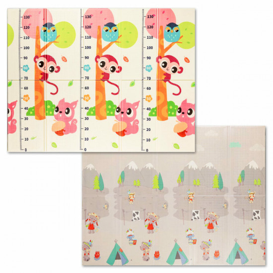 Детский складной развивающий термоковрик 150х200х1см "Поляна | Ростомер" (278) SW-00000848 Детский складной развивающий термоковрик 150х200х1см "Поляна | Ростомер" (278) SW-00000848