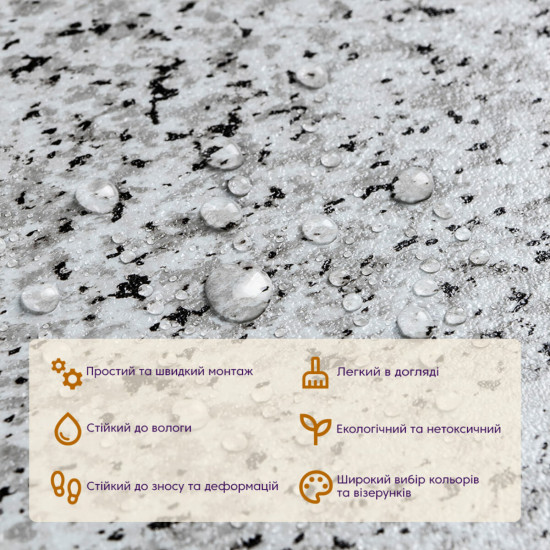 Самоклеящаяся LVT плитка 457*457*1.5mm (D) SW-00002464 Самоклеящаяся LVT плитка 457*457*1.5mm (D) SW-00002464