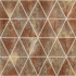 Панель стеновая 3D 700х700х4мм ромбы коричневые винтаж (D) SW-00002007