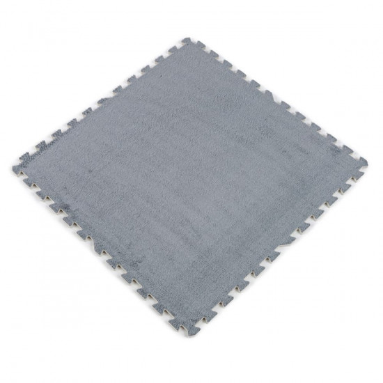 Підлога-пазл плюшевий СВІТЛО-СІРИЙ 60*60*1cm (D) SW-00002081 Підлога-пазл плюшевий СВІТЛО-СІРИЙ 60*60*1cm (D) SW-00002081