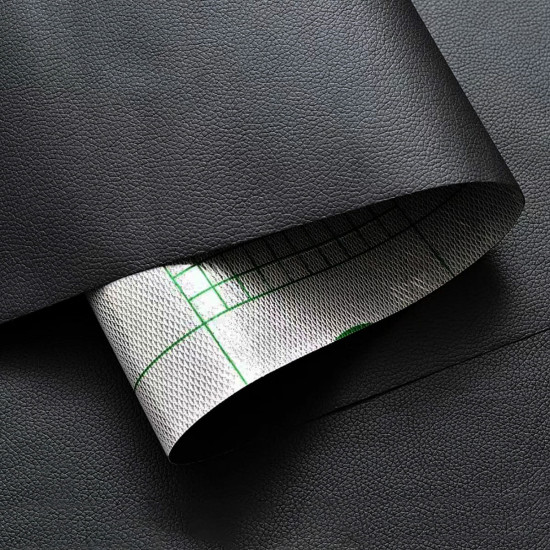 Самоклеющая экокожа в рулоне 1.37*1m*0.5mm BLACK (D) SW-00001358 Самоклеющая экокожа в рулоне 1.37*1m*0.5mm BLACK (D) SW-00001358