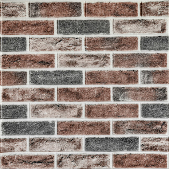 Самоклеющаяся 3D панель под кирпич клинкер оранжевый 700x700x4мм (414) SW-00000769 Самоклеющаяся 3D панель под кирпич клинкер оранжевый 700x700x4мм (414) SW-00000769