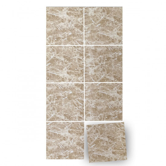 Декоративная ПВХ плита кремовый мрамор 1,22х2,44мх3мм SW-00001398