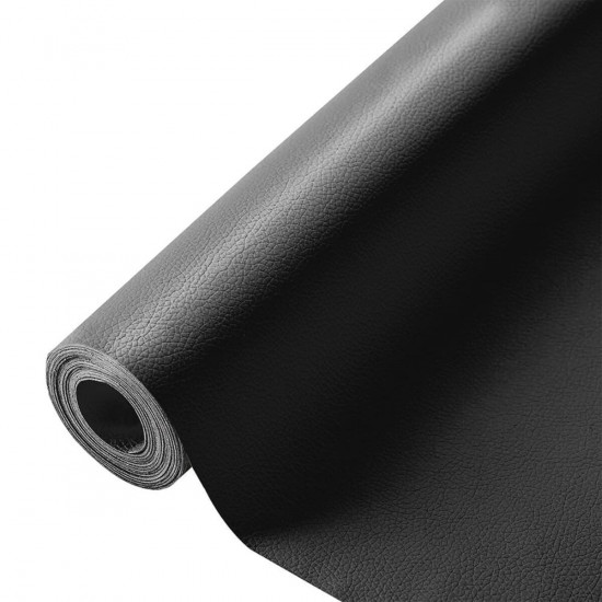 Самоклеющая экокожа в рулоне 1.37*3m*0.5mm BLACK (D) SW-00001413 Самоклеющая экокожа в рулоне 1.37*3m*0.5mm BLACK (D) SW-00001413