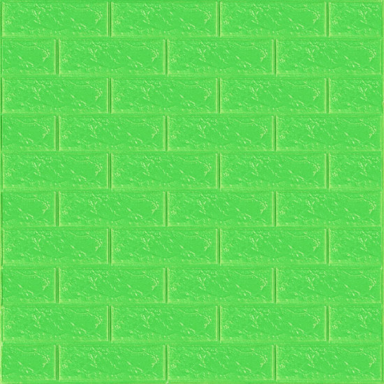 3D панель самоклеющаяся кирпич Зеленый 700x770x3мм (013-3) SW-00000639 3D панель самоклеющаяся кирпич Зеленый 700x770x3мм (013-3) SW-00000639