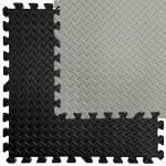 Підлогове двостороннє покриття GREY та BLACK 60*60cm*2cm (D) SW-00001843