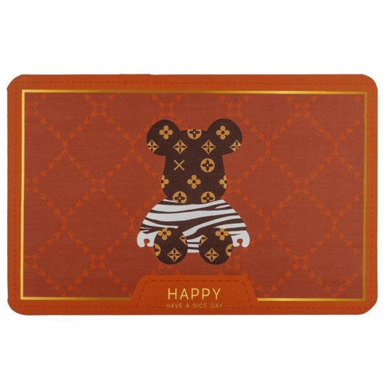 Вологопоглинаючий килимок "Happy" 38*58CM*3MM (D) SW-00001565 Вологопоглинаючий килимок "Happy" 38*58CM*3MM (D) SW-00001565
