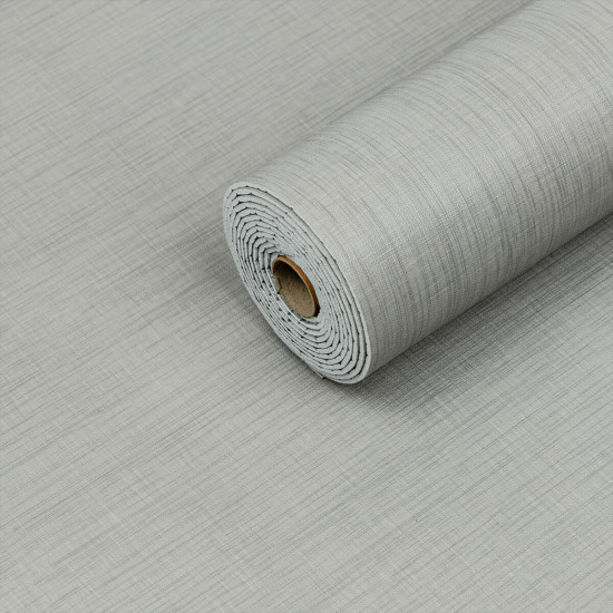 Самоклеящаяся виниловая плитка в рулоне светло-серый холст 0,6*3m*2мм Мат SW-00002033 Самоклеящаяся виниловая плитка в рулоне светло-серый холст 0,6*3m*2мм Мат SW-00002033