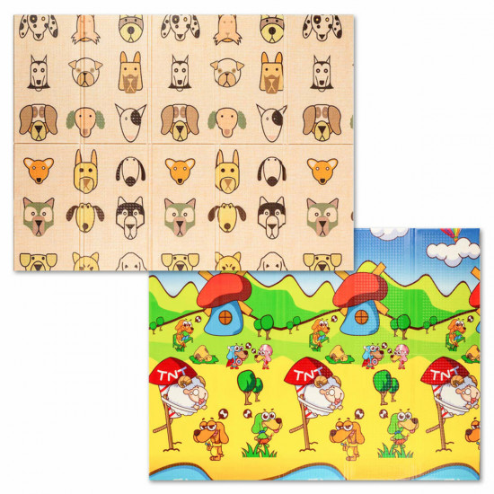 Детский складной развивающий термоковрик 150х200х1см "Породы собак | Щенята" (274) SW-00001313 Детский складной развивающий термоковрик 150х200х1см "Породы собак | Щенята" (274) SW-00001313