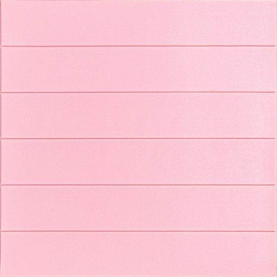 Самоклеящаяся 3D панель под розовое дерево 700x700x4мм (379) SW-00001384