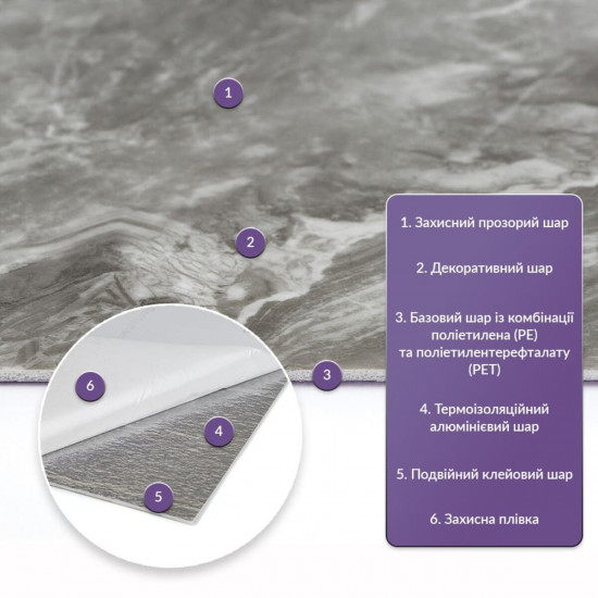 Самоклеюча стінова PET плитка 600*300*2mm (D) SW-00002350 Самоклеюча стінова PET плитка 600*300*2mm (D) SW-00002350