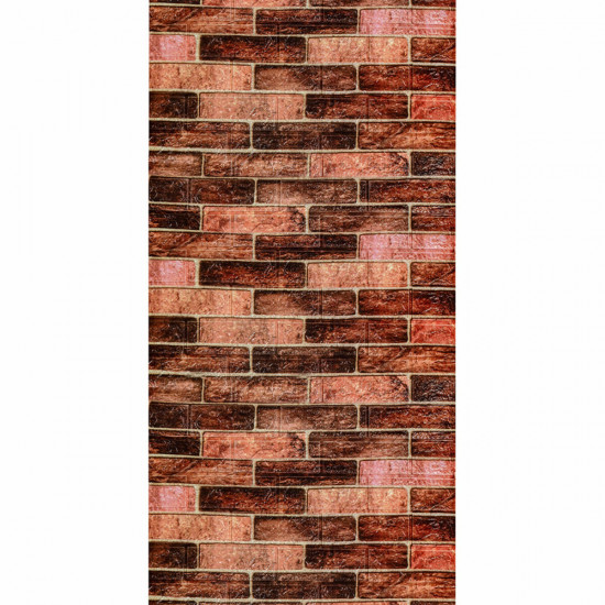 R179-2-3 Панель стінова у рулоні 3D 700мм*3,08м*2мм BROWN (цегла) (D) SW-00002537 R179-2-3 Панель стінова у рулоні 3D 700мм*3,08м*2мм BROWN (цегла) (D) SW-00002537