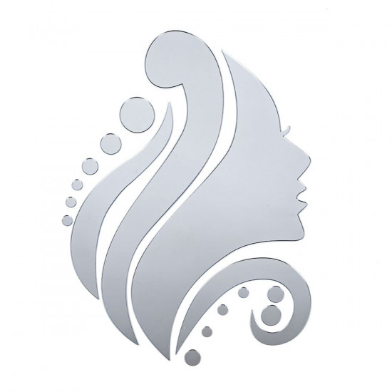 Дзеркальний декор акриловий самоклеючий Обличчя срібло,16шт (D) SW-00002504 Дзеркальний декор акриловий самоклеючий Обличчя срібло,16шт (D) SW-00002504