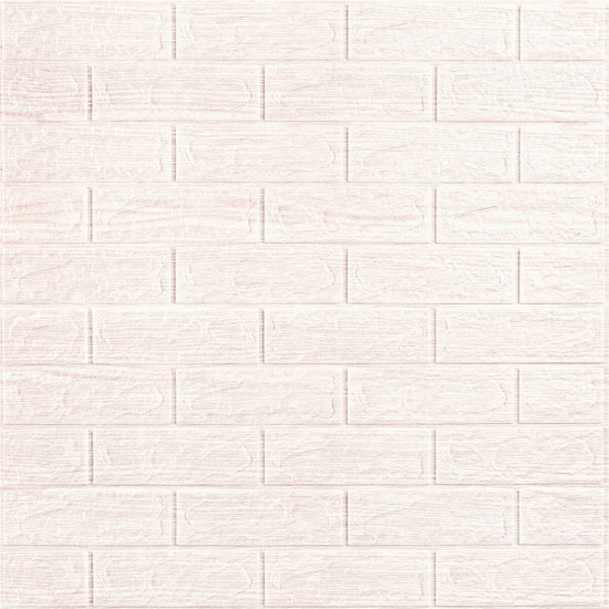 Панель стінова цегла слонова кістка зі смужками 700х770х5мм (D) SW-00002264