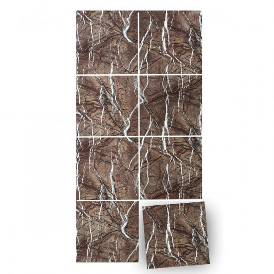 Декоративная ПВХ плита коричневый мрамор 1,22х2,44мх3мм SW-00001401