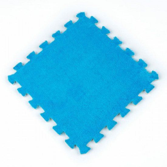 Підлога-пазл плюшевий БЛАКИТНИЙ 30*30*1cm (D) SW-00002090 Підлога-пазл плюшевий БЛАКИТНИЙ 30*30*1cm (D) SW-00002090