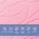 Панель 3D Pink 700*700*6mm (D) SW-00001950