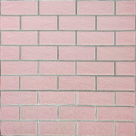 Панель стінова 3D NEW CULTURAL WALL 70*70cm*5mm PINK+SILVER (D) SW-00001501