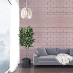 Панель стінова 3D NEW CULTURAL WALL 70*70cm*5mm PINK+SILVER (D) SW-00001501